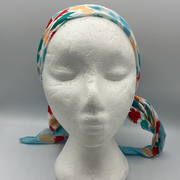 Vintage artsy scarf - Picture 5 of 8